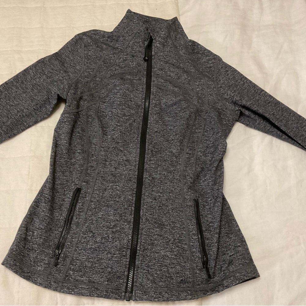 Lululemon Define Jacket - like new! Worn twice.  Size 10. Gray